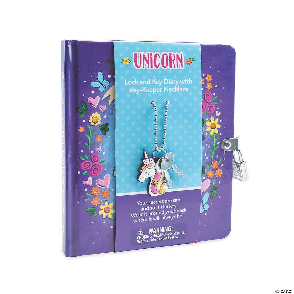 Unicorn Diary With Lock