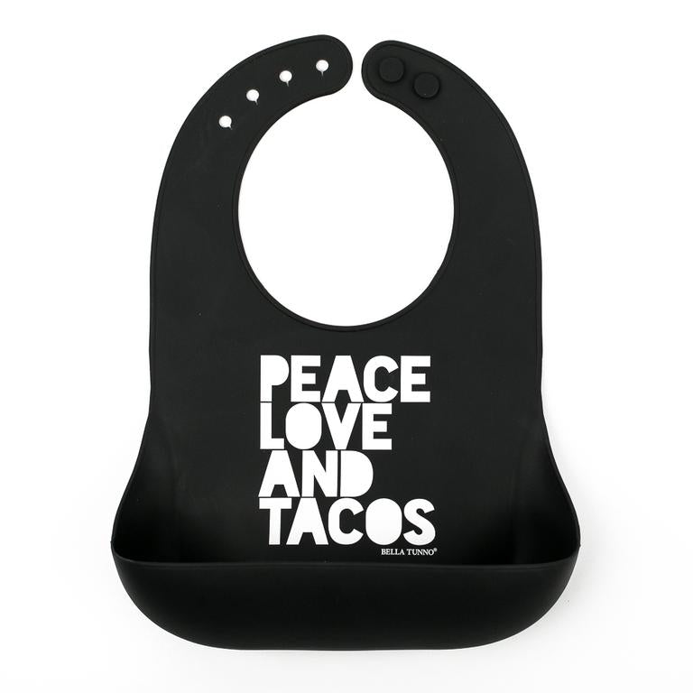 Peace, Love & Tacos Wonder Bib