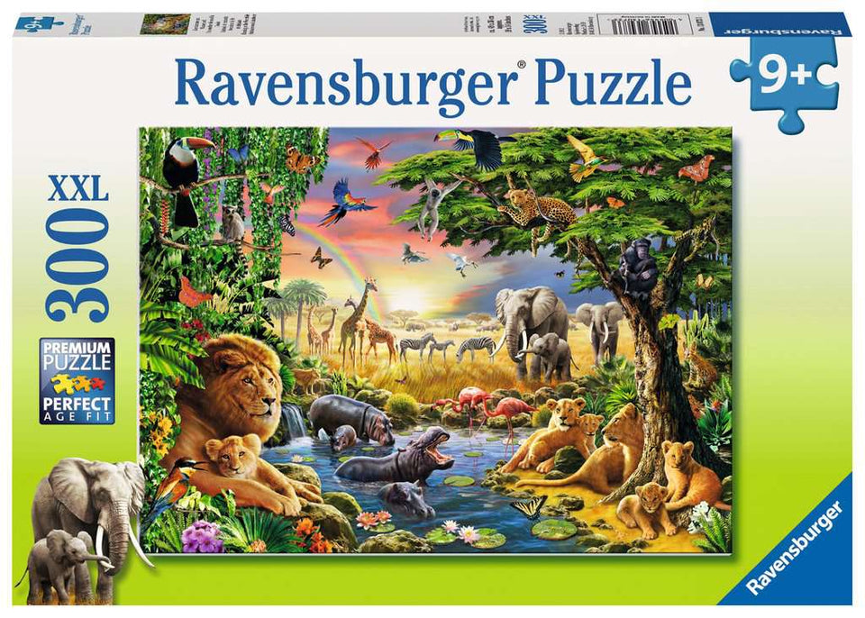 Evening at the Waterhole 300 Piece Puzzle