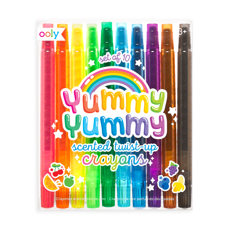 Yummy Yumy Scented Twist Crayons