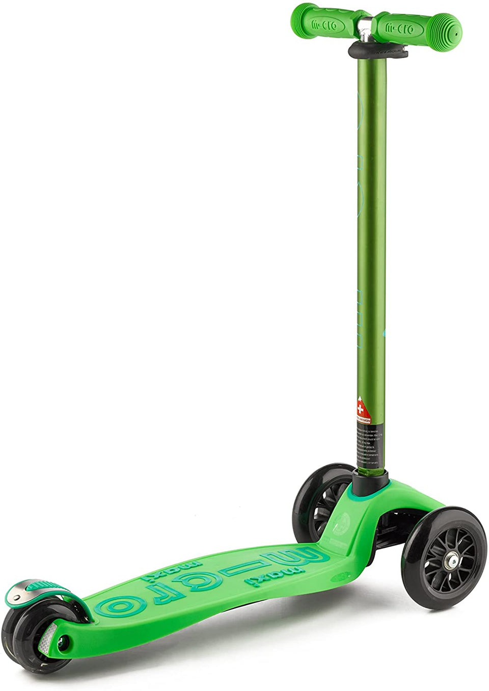 hugge kilometer At vise Maxi Micro Deluxe Green Scooter – Rock Paper Scissors Toy Store Duxbury