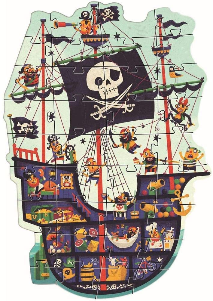 The Pirate Ship 36 Piece Puzzle