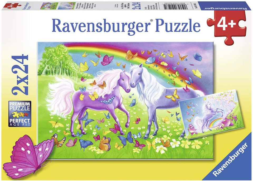 Rainbow Horses Puzzle