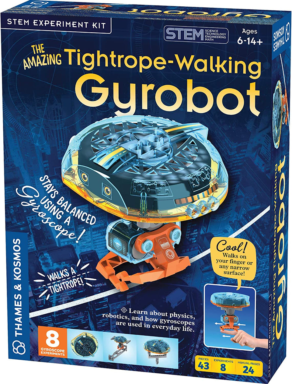 Tightrope Walking Gyrobot