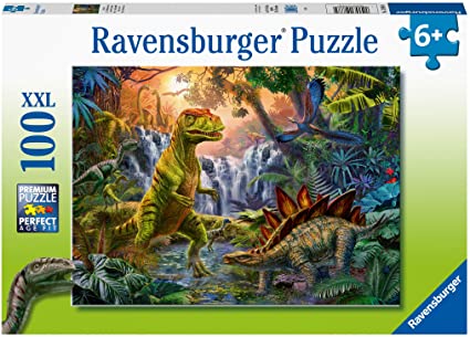 Dinosaur Oasis 100 Piece Puzzle