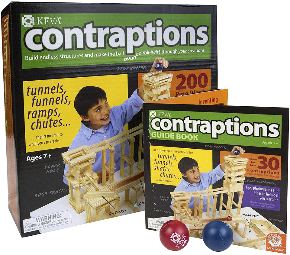 Keva Contraptions 200 Plank Set – Rock Paper Scissors Toy Store