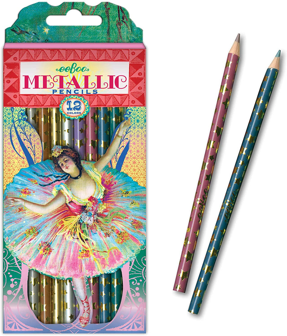 French Dancer Metallic Pencils