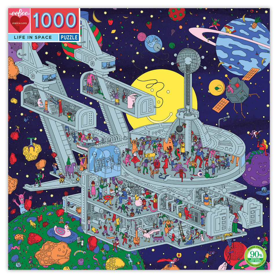 Life in Space 1000 Piece Puzzle