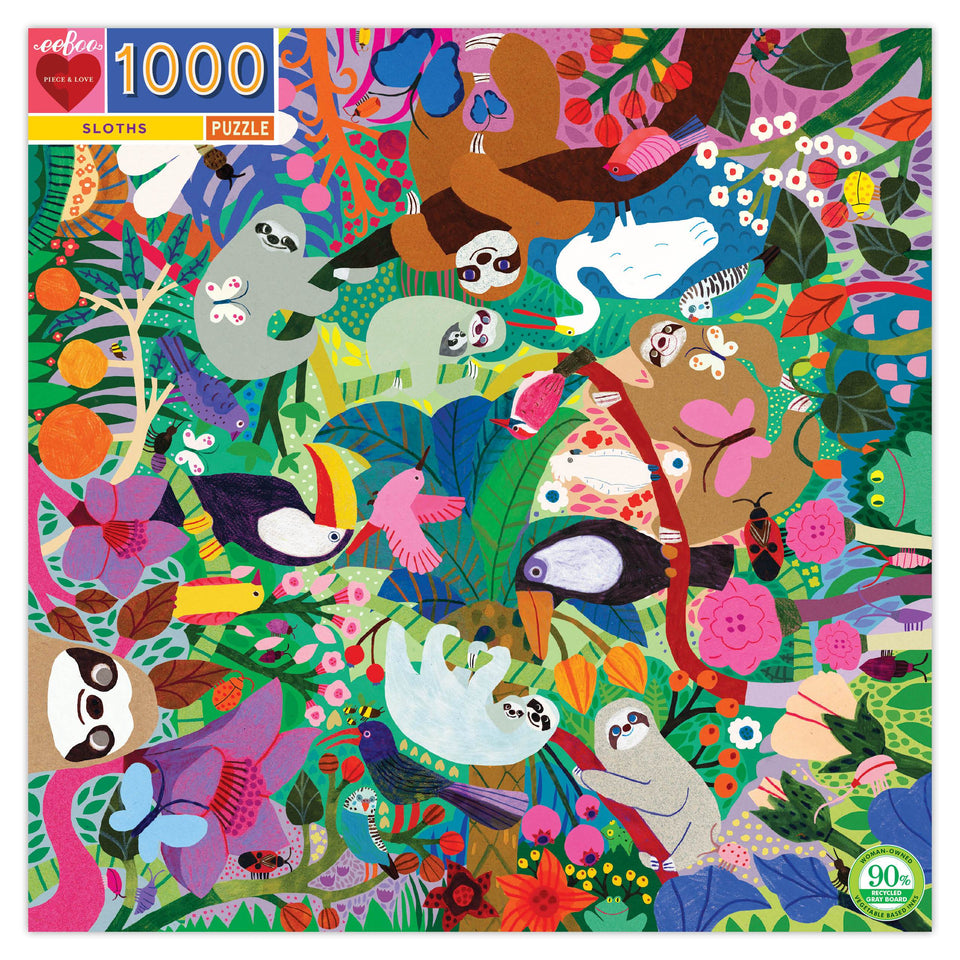 Sloth 1000 Piece Puzzle