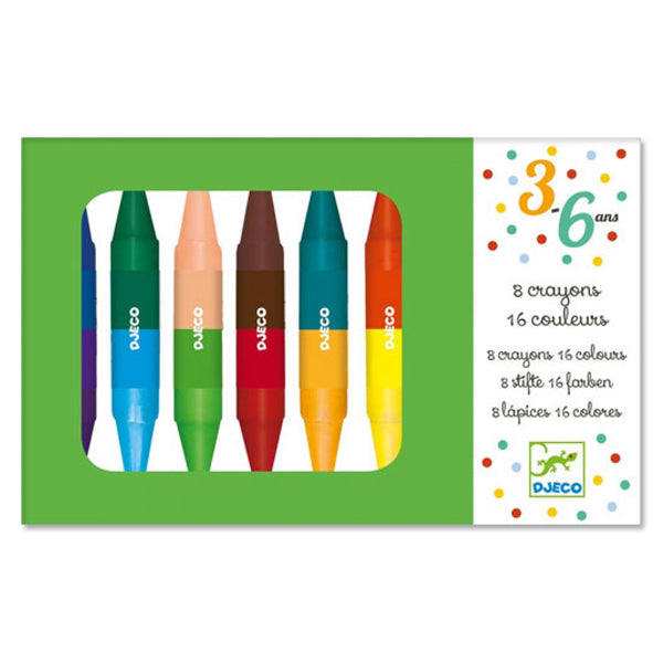 Twin Tip Crayons - Set of 8