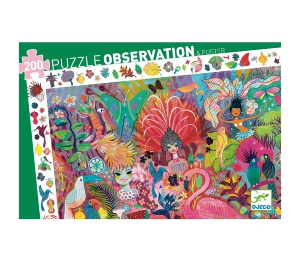 Djeco In A Video Game Observation Puzzle - 200 Pieces - Sugarcup