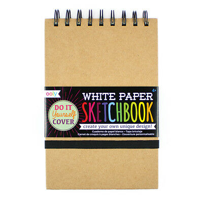White Paper DIY Sketchbook
